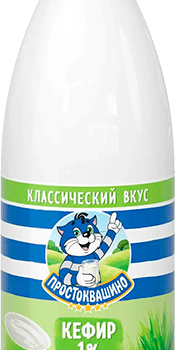 Простоквашино Кефир 1% 930г ПЭТ, 12дней (шт.)