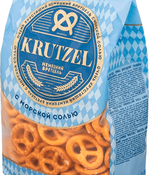 Крендельки Krutzel Бретцель с солью 250г