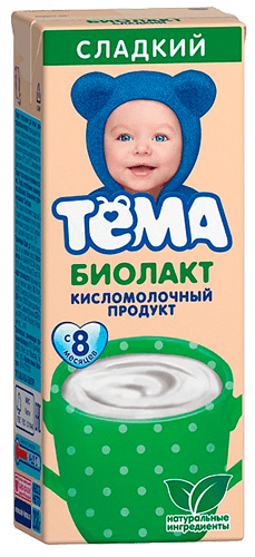 ТЕМА Биолакт Детский 3,2% 208г ТВА, 15дней (шт.)