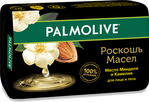 Мыло Palmolive Роскошь Масел "С маслом Миндаля и Камелией" 90г