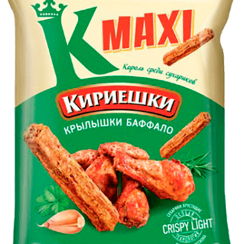 Сух.Кириешки Maxi 60г/40 кур. Крылышки Баффало