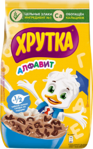 Готовый завтрак Хрутка Алфавит, 230г