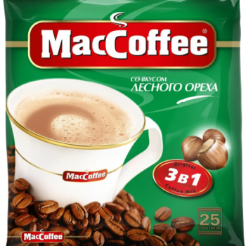 ТМ "MacCoffee" со вкусом Лесного Ореха