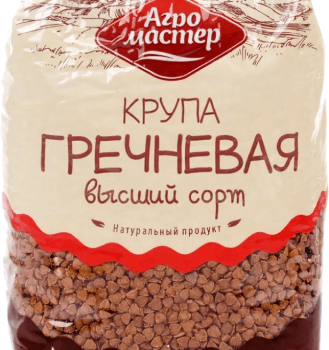 Крупа гречневая в/с , фас. 800г, ТМ Агромастер