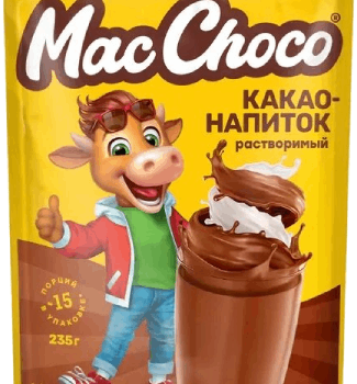 Какао-напиток растворимый MacChoco 235г