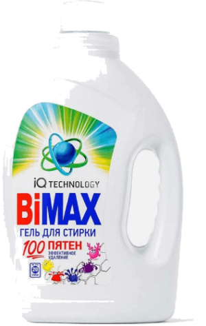 BiMax Гель для стирки 100 пятен 1300гр.