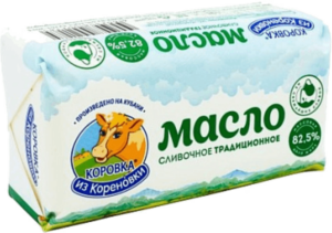 Масло КизК 82,5% 170г фольга