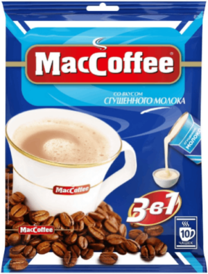 ТМ "MacCoffee" (3в1) со сгущ. молоком 20г